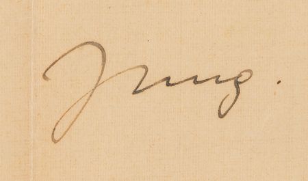 Lot #301 Carl Jung Typed Letter Signed, Interpreting a Colleague's Dream - Image 2