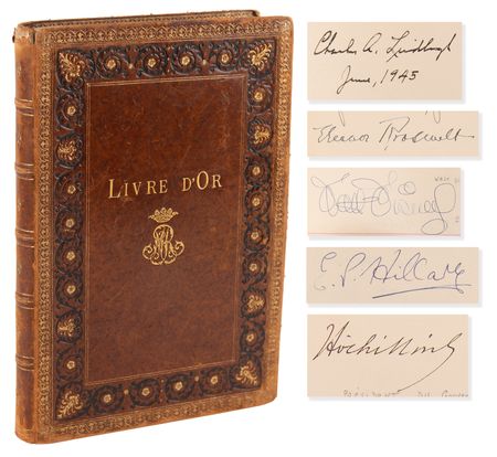 Lot #230 Notables: Ho Chi Minh, Walt Disney,