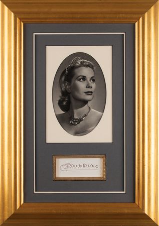 Lot #392 Princess Grace of Monaco Signature