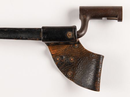 Lot #452 Civil War: Union Bayonet for .69 Caliber Conversion Musket, Identified to the 11th Maine Infantry - Image 4