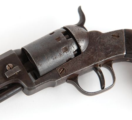 Lot #434 Civil War: Manhattan .31 Caliber Revolver and British Import Pocket Watch, Identified to NY 2nd Heavy Artillery - Image 5