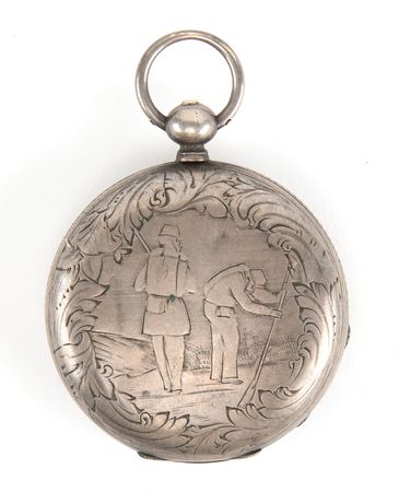 Lot #434 Civil War: Manhattan .31 Caliber Revolver and British Import Pocket Watch, Identified to NY 2nd Heavy Artillery - Image 9