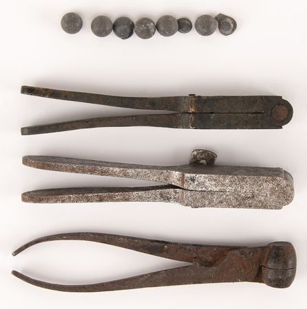 Lot #450 Civil War-Era Bullet Molds (3) - Image 2