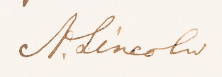 Lot #17 Abraham Lincoln Civil War-Dated Autograph Letter Signed as President to Secretary of War Edwin M. Stanton, Interceding for a 