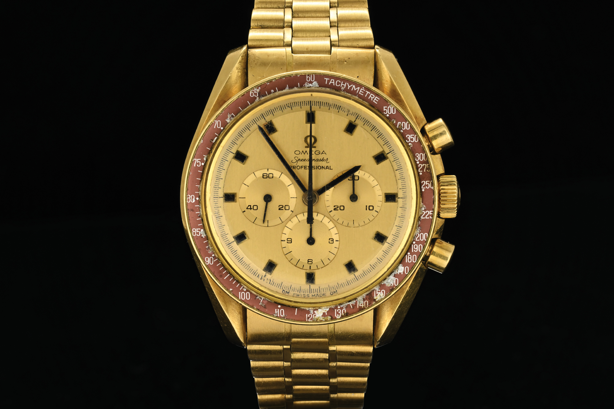 APOLLO 展示品　GOLD Neil Armstrong's Omega Speedmaster Professional 18K Gold 1969 Apollo