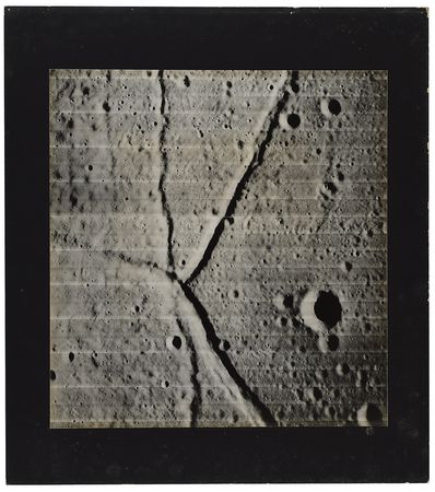 Lot #7535 Lunar Orbiter 2: Triesnecker Fault Photograph - Image 1