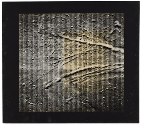 Lot #7534 Lunar Orbiter 2: Sea of Tranquility Wide-Angle Photograph - Image 1