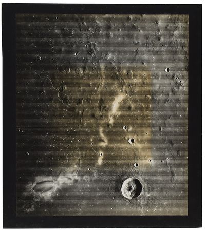Lot #7542 Lunar Orbiter 4: Crater Reiner Detail Photograph - Image 1