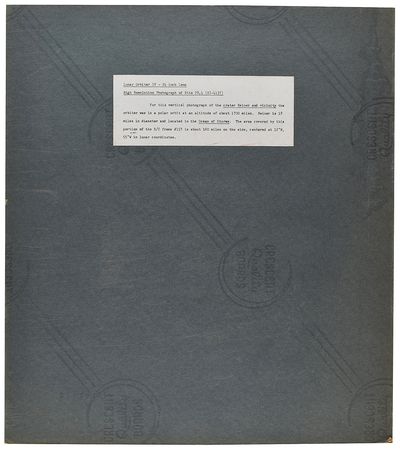 Lot #7542 Lunar Orbiter 4: Crater Reiner Detail Photograph - Image 2