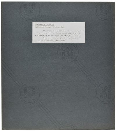 Lot #7541 Lunar Orbiter 4: Crater Plato Detail Photograph - Image 2