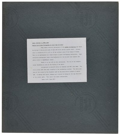 Lot #7545 Lunar Orbiter 5: Crater Aristarchus Photograph - Image 2