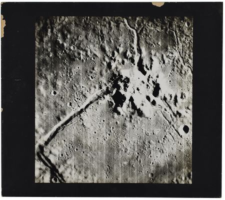 Lot #7548 Lunar Orbiter 5: Crater Petavius Photograph - Image 1
