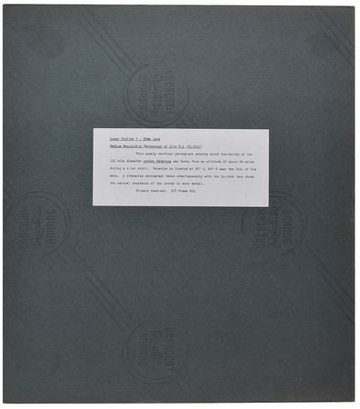 Lot #7548 Lunar Orbiter 5: Crater Petavius Photograph - Image 2