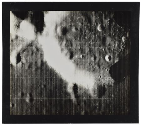 Lot #7553 Lunar Orbiter 5: Hyginus Rille Photograph - Image 1