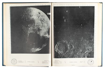 Lot #7555 Lunar Orbiter Photographic Atlas of the Moon by Bowker and Hughes (NASA SP-206) - Image 4