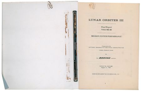 Lot #7536 Lunar Orbiter 3 Final Report, Volume III - Image 2