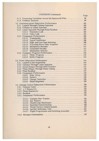 Lot #7536 Lunar Orbiter 3 Final Report, Volume III - Image 4
