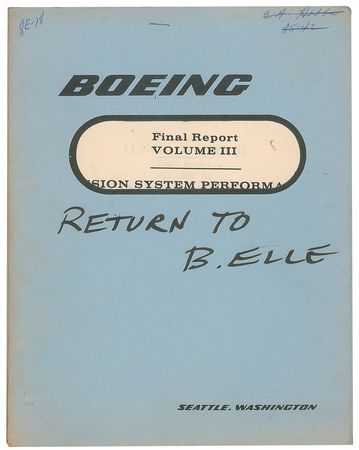 Lot #7520 Lunar Orbiter 2 Final Report, Volumes III and IV - Image 1