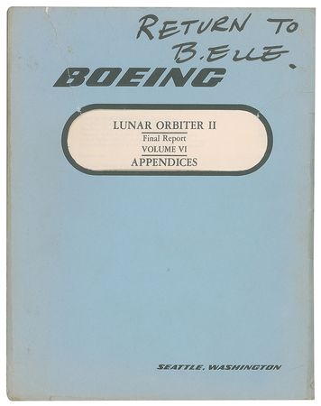 Lot #7520 Lunar Orbiter 2 Final Report, Volumes III and IV - Image 6