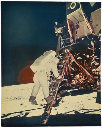 Lot #7514 Apollo 11 Group of (3) Oversized Photographs - Image 2