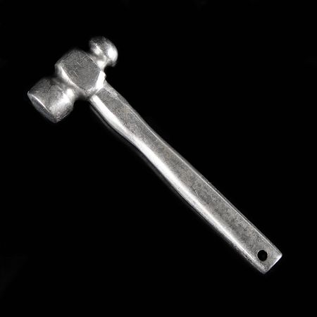 Lot #7026 Mercury-Atlas 9 Flown Miniature Aluminum Hammer - From the Personal Collection of Gordon Cooper - Image 3