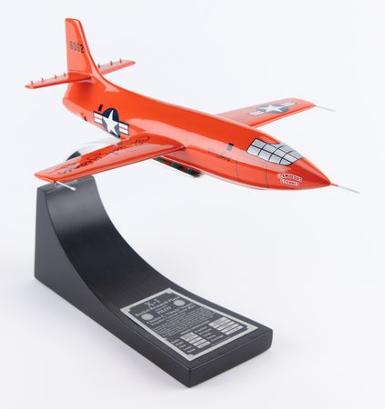Lot #7021 Chuck Yeager Signed Bell X-1 Model - Image 2