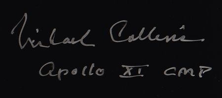 Lot #7197 Michael Collins Signed Oversized Photograph - Image 2