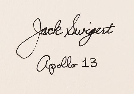 Lot #7232 Apollo 13 Signed Oversized NASA Photograph - Image 3