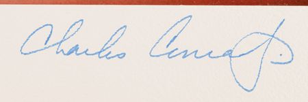 Lot #7072 Gemini 5 Signed Oversized NASA Photograph - Image 3