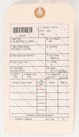 Lot #7479 Space Shuttle 4000 Series EMU Glove TMG (Left) - Image 5