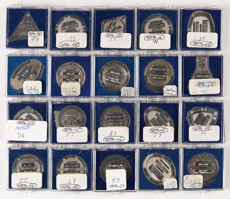 Lot #7456 Space Shuttle Robbins Medallion Collection (133) - From the Personal Collection of Alan Bean - Image 5