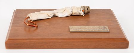 Lot #7110 Apollo 9 Flown Lunar Module Utility Light Cable with Plug - From the Personal Collection of Edgar Mitchell - Image 2