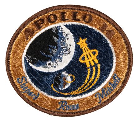 Lot #7296 Apollo 14 Flown Patch - From the Personal Collection of Edgar Mitchell - Image 1