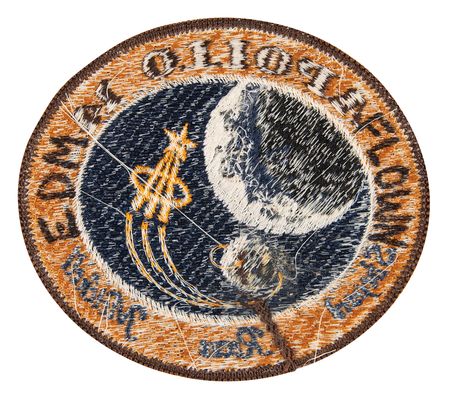Lot #7296 Apollo 14 Flown Patch - From the Personal Collection of Edgar Mitchell - Image 2