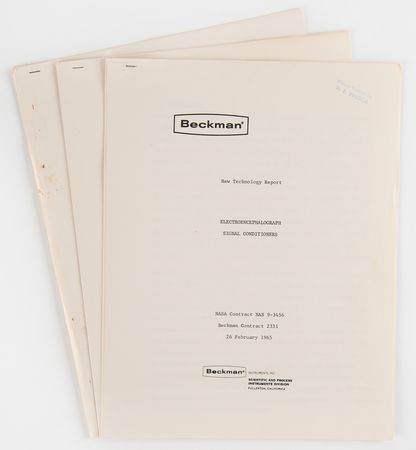 Lot #7077 Project Gemini EEG (Brain) and PCG (Heart) Hardware Developed for the 'Inflight Sleep Analysis' Experiment - Image 14