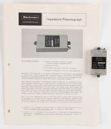 Lot #7077 Project Gemini EEG (Brain) and PCG (Heart) Hardware Developed for the 'Inflight Sleep Analysis' Experiment - Image 6