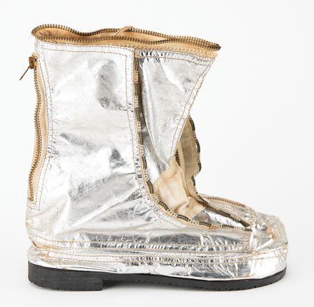 Lot #7025 B. F. Goodrich Modified Mark IV Pressure Suit Boot - Marked 
