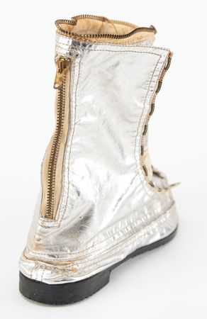 Lot #7025 B. F. Goodrich Modified Mark IV Pressure Suit Boot - Marked 