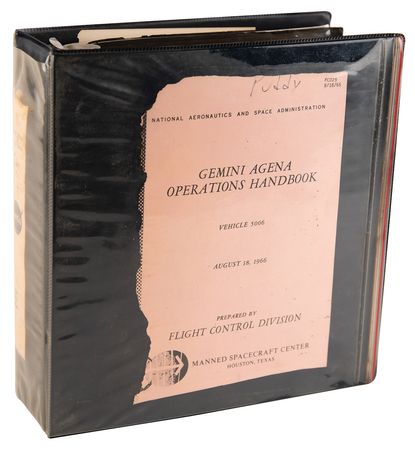 Lot #7446 Don Puddy's Project Gemini Flight