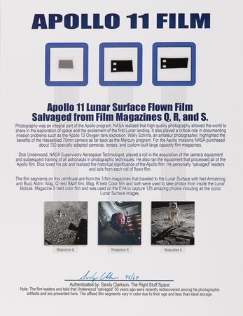 Lot #7183 Apollo 11 Lunar Surface Film (Attested as Flown) - Image 1