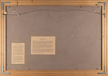 Lot #7202 Alan Bean Original Acrylic Painting - 'Earth Is Watching' (1983) - Image 4