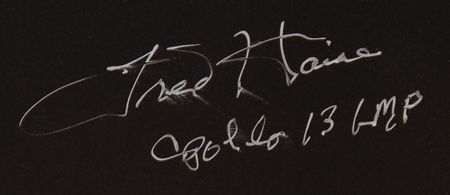 Lot #7248 Fred Haise Signed Apollo 13 Model by Danbury Mint - Image 3