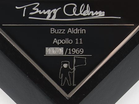 Lot #7159 Buzz Aldrin Signed Apollo 11 Command Module 'Columbia' Model (Ltd. Ed. #464/1969) - Image 2