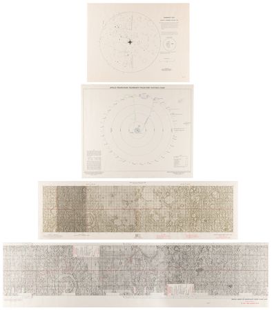 Lot #7150 Apollo 11 (4) Charts and Maps - Image 1