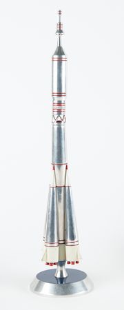 Lot #7572 Soyuz Rocket Model (c. 1970s)