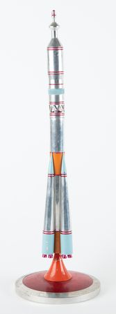 Lot #7573 Soyuz Rocket Model (c. 1960s)