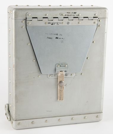 Lot #7414 Apollo Command Module 'Flight Data File' Container - Image 1