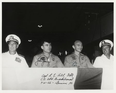 Lot #7066 Gemini 10 Crew-Signed Photograph