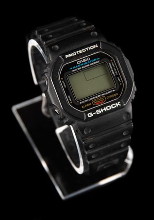 Lot #7457 STS-122: Flown Casio G-Shock Watch - From the Collection of Astronaut Hans Schlegel - Image 1