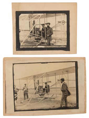 Lot #7005 Wilbur Wright in France: Archive of (15) Original Photographs (c. 1908) - Image 5
